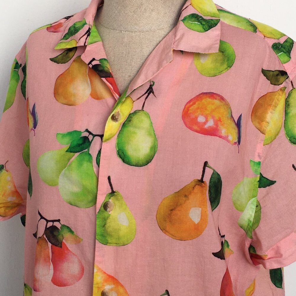 Asos Pear Print Button Up - image 2